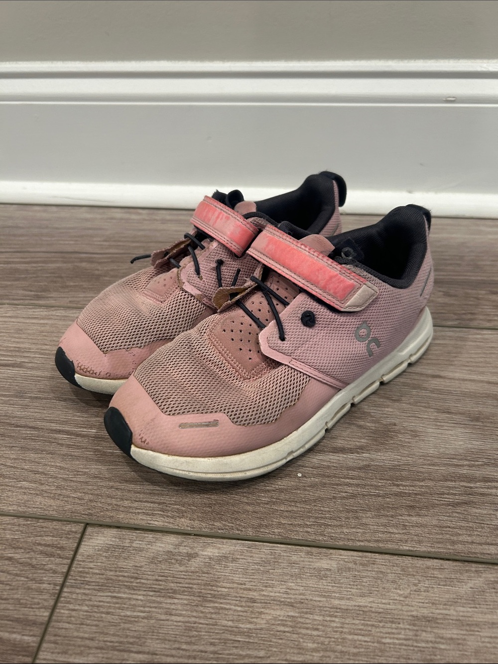On girl shoes